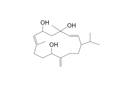 2,7,12(20)-Cembratriene-4,6,11-triol