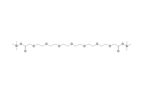 bis(Trimethylsilyl) 3,6,9,12,15,18,21-heptaoxatricosane-1,23-dioate