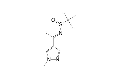(R)-2-Methyl-N-[1-(1-methyl-1H-pyrazol-4-yl)ethylidene]-2-propanesulfinamide