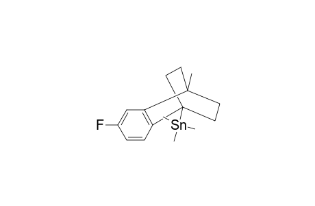 6-FLUORO-1-(TRIMETHYL-STANNYL)-4-METHYL-1,4-ETHANO-1,2,3,4-TETRAHYDRO-NAPHTHALENE