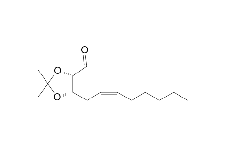 (Z)-(2S,3S)-2,3-Dihydro-2,3-O-isopropylidene-5-undecenal