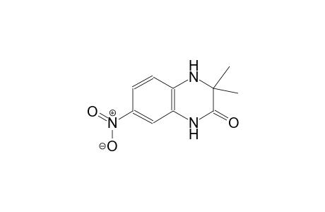 2(1H)-quinoxalinone, 3,4-dihydro-3,3-dimethyl-7-nitro-