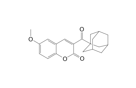 3-Adamantyloxo-6-methoxycoumarine