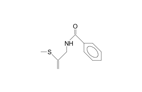 N-(2-Methylthio-allyl)-benzamide
