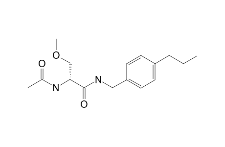 (R)-N-(4'-PROPYL)-BENZYL_2-ACETAMIDO-3-METHOXYPROPIONAMIDE