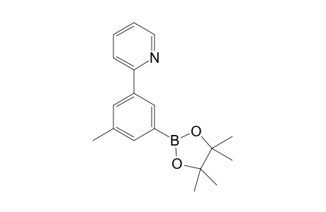 2-(3-Methyl-5-(4,4,5,5-tetramethyl-1,3,2-dioxaborolan-2-yl)phenyl)pyridine