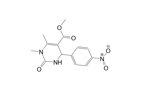 methyl 1,6-dimethyl-4-(4-nitrophenyl)-2-oxo-1,2,3,4-tetrahydro-5-pyrimidinecarboxylate