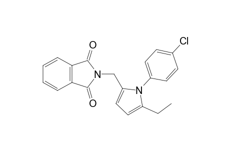 2-{[1-(4-Chlorophenyl)-5-ethyl-1H-pyrrol-2-yl]methyl}-1H-isoindole-1,3(2H)-dione