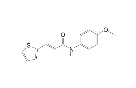 (E)-N-(4-methoxyphenyl)-3-(2-thienyl)acrylamide