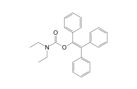 1,2,2-triphenylethenyl N,N-diethylcarbamate