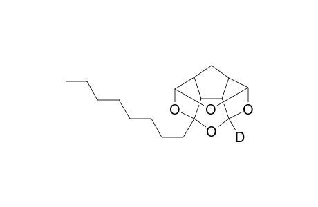 1-Deuterio-7-octyl-2,4,6,13-tetraoxapentacyclo[5.5.1.0(3,11).0(5,9).0(8,12)]tridecane