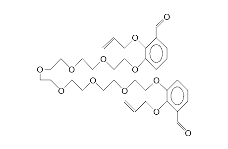 3,3'-(3,6,9,12,15,18-Hexaoxa-eicosane-1,20-diyloxy)-bis(2-[2-propenyloxy]-benzaldehyde)