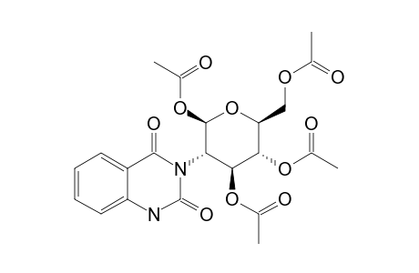 2-(N(3))-QUINAZOLINEDIONYL-2-DEOXY-1,3,4,6-TETRA-O-ACETYL-BETA-D-GLUCOPYRANOSIDE