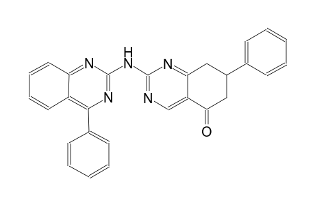 7-phenyl-2-[(4-phenyl-2-quinazolinyl)amino]-7,8-dihydro-5(6H)-quinazolinone
