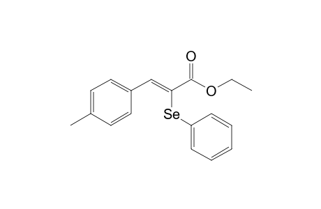 (Z)-2-(phenylseleno)-3-(p-tolyl)acrylic acid ethyl ester