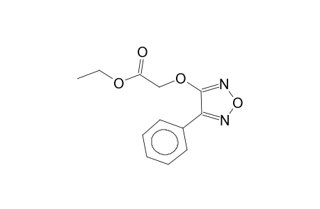 3-(ethoxycarbonylmethyloxy)-4-phenylfurazane