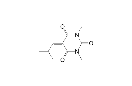 1,3-dimethyl-5-(2-methylpropylidene)-1,3-diazinane-2,4,6-trione