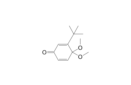 3-tert-Butyl-4,4-dimethoxy-1-cyclohexa-2,5-dienone