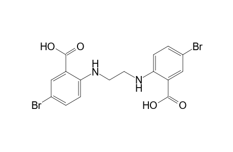 Benzoic acid,2,2'-(1,2-ethanediyldiimino)bis[5-bromo-