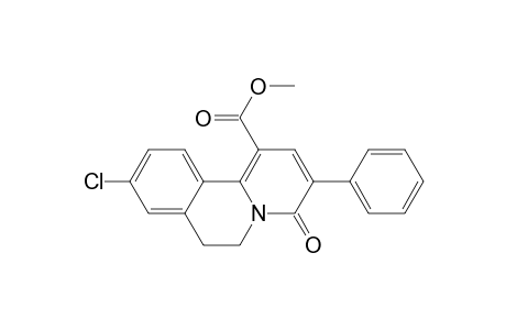 Methyl 9-Chloro-6,7-dihydro-4-oxo-3-phenyl-4H-benzo[a]quinolizine-1-carboxylate