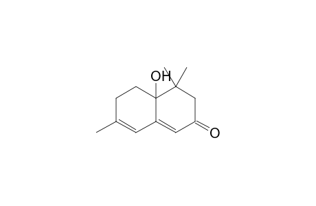 4,4,7-trimethyl-4a-oxidanyl-5,6-dihydro-3H-naphthalen-2-one