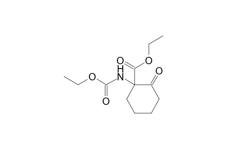 2-(Ethoxycarbonyl)-2-(ethoxycarbonylamino)cyclohexanone