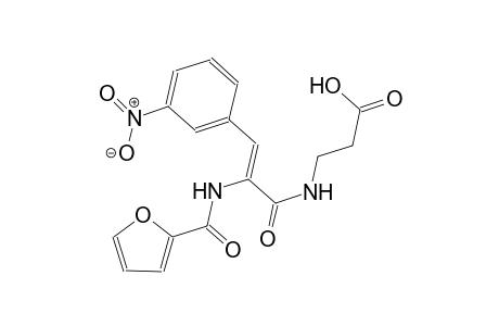 N-[(2Z)-2-(2-furoylamino)-3-(3-nitrophenyl)-2-propenoyl]-beta-alanine