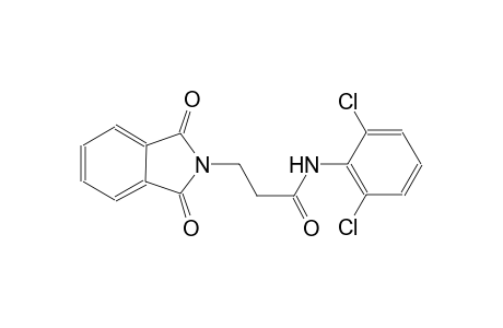N-(2,6-dichlorophenyl)-3-(1,3-dioxo-1,3-dihydro-2H-isoindol-2-yl)propanamide