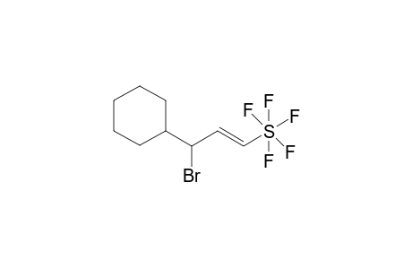 [(2E)-1-Bromo-3-(pentafluoro-.lambda.6-sulfanyl)prop-2-enyl]cyclohexane