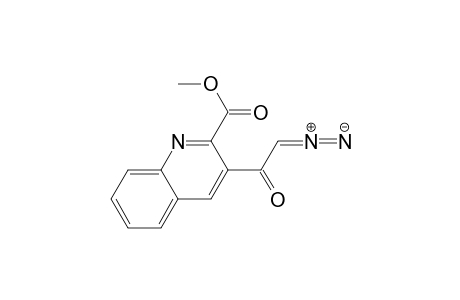 2-carbomethoxy-3-diazoacetylquinoline