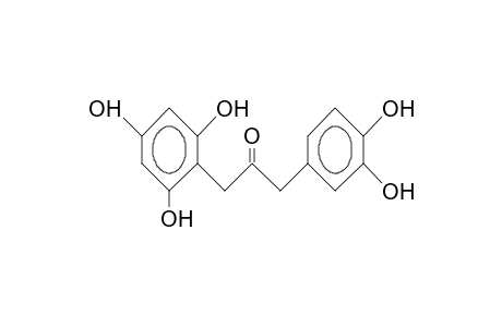 1-(3,4-Dihydroxy-phenyl)-3-(2,4,6-trihydroxy-phenyl)-2-propanone