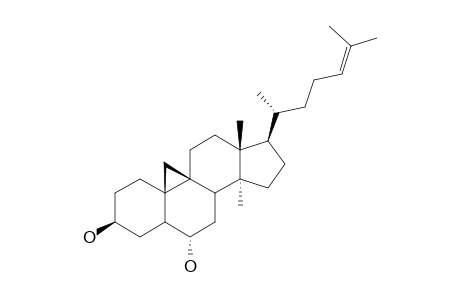 28,29-bis(nor)-Cycloarten-3.beta.,6.alpha.-diol