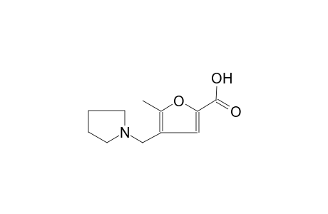 5-methyl-4-(1-pyrrolidinylmethyl)-2-furoic acid