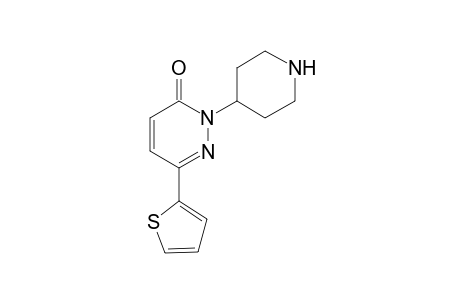 2-(piperidin-4-yl)-6-(thiophen-2-yl)-2,3-dihydropyridazin-3-one
