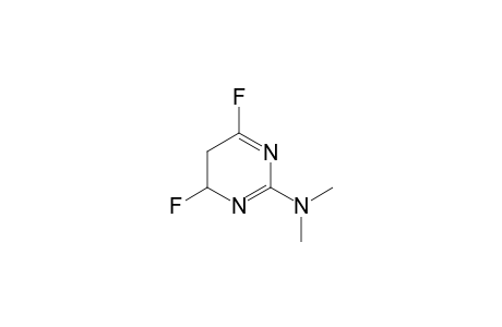 2-Dimethylamino-4,6-difluoro-5,6-dihydropyrimidine