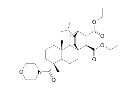 5,9-DIMETHYL-13-BETA,14-BETA-DIETHOXYCARBONYL-16-ISOPROPYL-5-MORPHOLINOCARBONYL-TETRACYCLO-[10.2.2.0(1,10).0(4,9)]-HEXADEC-15-ENE