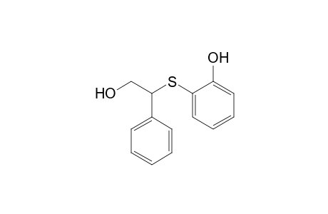 2-(2-oxidanyl-1-phenyl-ethyl)sulfanylphenol