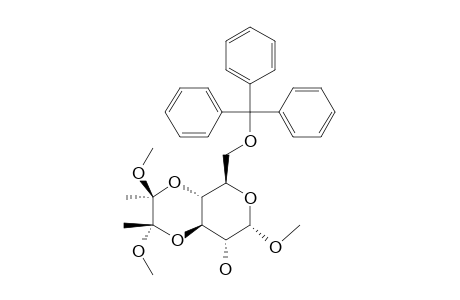 (2S,3S,4aR,5R,7S,8R,8aR)-2,3,7-trimethoxy-2,3-dimethyl-5-[tri(phenyl)methoxymethyl]-5,7,8,8a-tetrahydro-4aH-pyrano[5,4-e][1,4]dioxin-8-ol