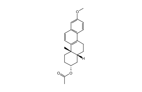 cis-8-METHOXY-4a-METHYL-1,2beta,3,4,4a,11,12,12a-OCTAHYDRO-2-CHRYSENOL, ACETATE