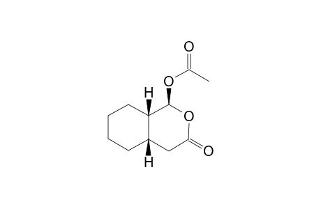 Acetic acid (1S,4aS,8aS)-3-oxo-octahydro-isochromen-1-yl ester