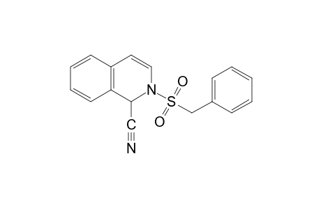 2-(benzylsulfonyl)-1,2-dihydroisoquinaldonitrile