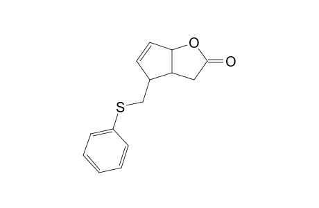 4-Phenylsulfanylmethyl-3,3a,4,6a-tetrahydrocyclopenta[b]furan-2-one