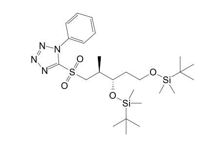 tert-butyl-[(1S,2S)-1-[2-[tert-butyl(dimethyl)silyl]oxyethyl]-2-methyl-3-(1-phenyltetrazol-5-yl)sulfonyl-propoxy]-dimethyl-silane