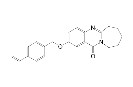 azepino[2,1-b]quinazolin-12(6H)-one, 2-[(4-ethenylphenyl)methoxy]-7,8,9,10-tetrahydro-