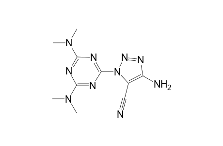 3H-[1,2,3]Triazole-4-carbonitrile, 5-amino-3-(4,6-bisdimethylamino-[1,3,5]triazin-2-yl)-