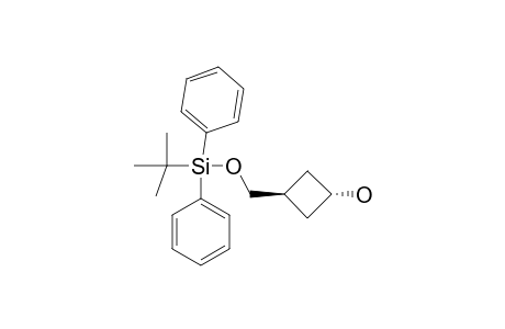 3-[(tert-butyl-di(phenyl)silyl)oxymethyl]cyclobutan-1-ol