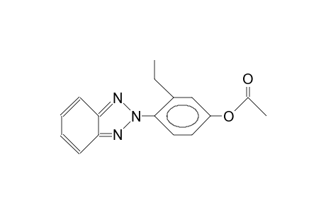 2-(2-Ethyl-4-acetoxy-phenyl)-2H-benzotriazole