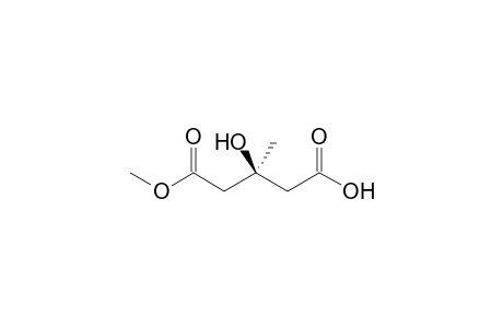 (3S)-3-hydroxy-5-methoxy-3-methyl-5-oxopentanoic acid