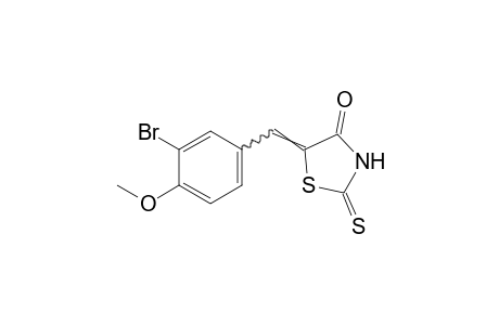 5-(3-bromo-4-methoxybenzylidene)rhodanine