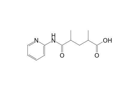 2,4-dimethyl-N-2-pyridylglutaramic acid